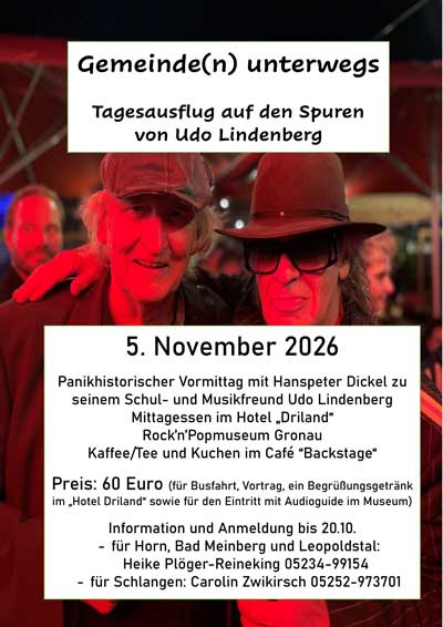 Gemeindeausflug im November