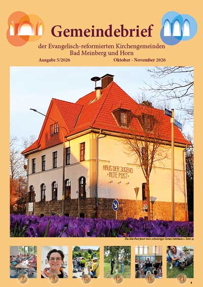 Gemeindebrief                                           für Horn und Bad Meinberg                                                    (Oktober-November 2026)