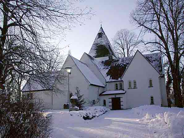 Kirche im Winter